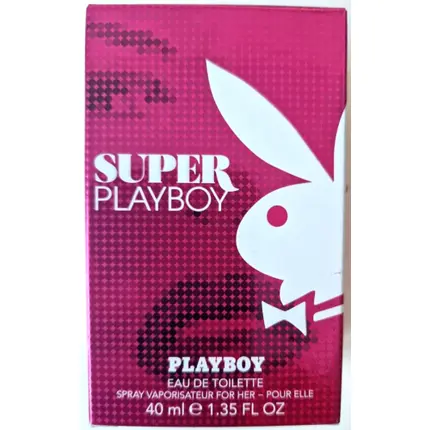 Playboy Super Eau De Toilette 40ml Absolute Rarity - New/Sealed — фото 3
