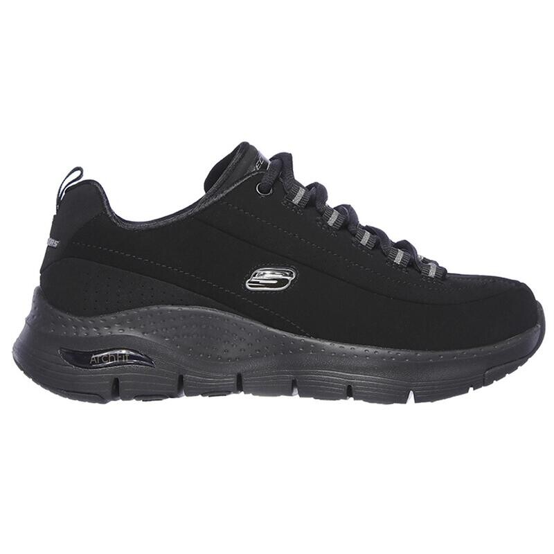 

Женские прогулочные кроссовки Skechers 149147_BBK Черный со шнурками