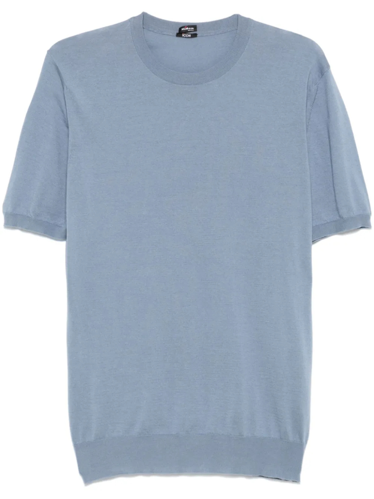 

Футболка Kiton из хлопка, синий