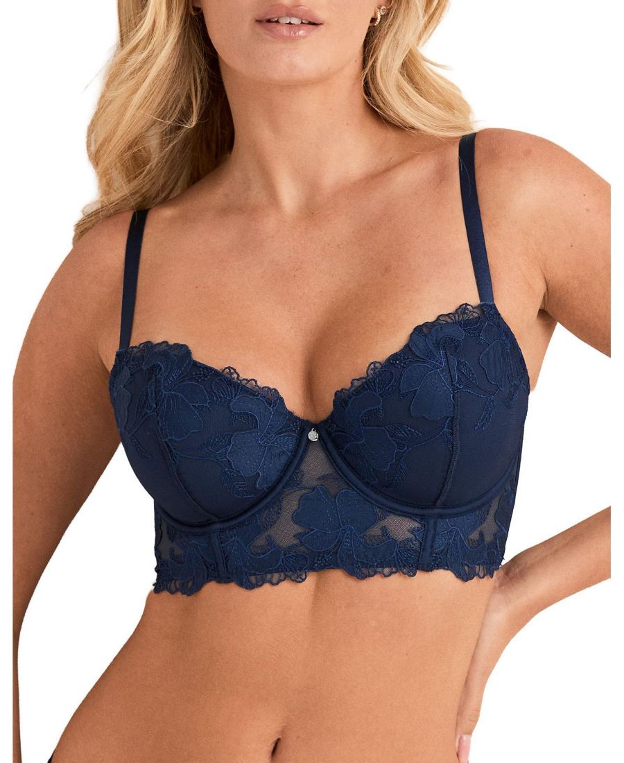 

Женский бюстгальтер Carole Contour Demi Bra Adore Me, Dark blue