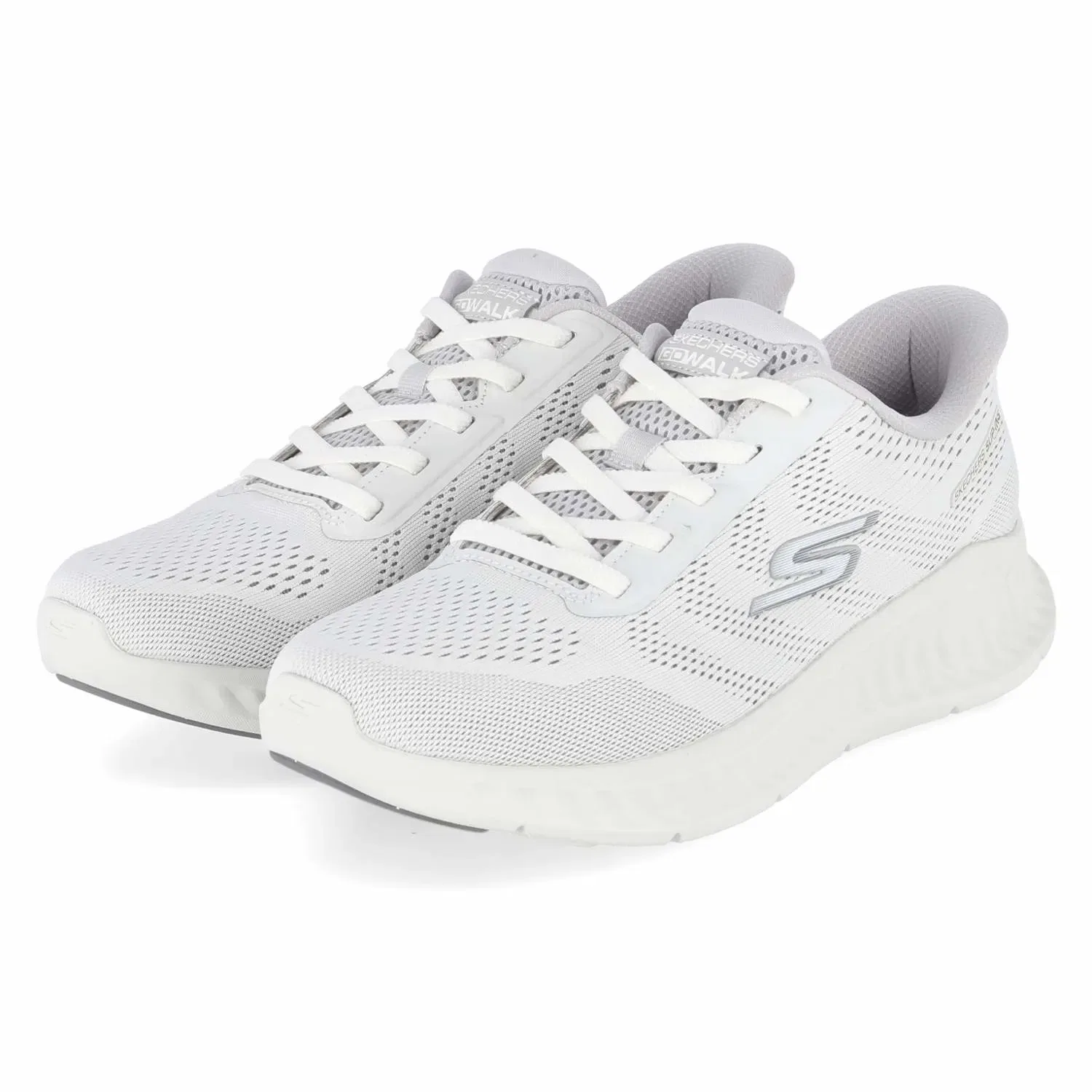 Кроссовки низкие с памятью Skechers, белый