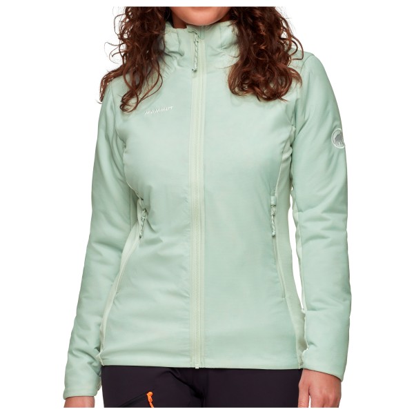 

Женская куртка с капюшоном и утеплителем Rime Air Hybrid - синтетическое волокно Mammut, серебряный