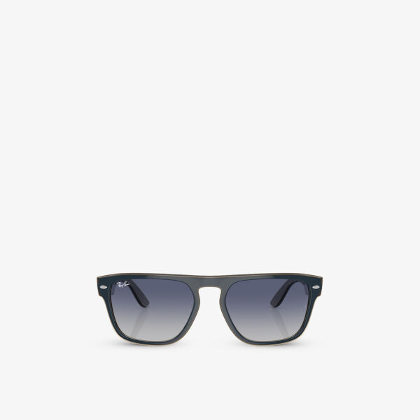 

Солнцезащитные очки RB4407 в квадратной оправе Ray-Ban, синий