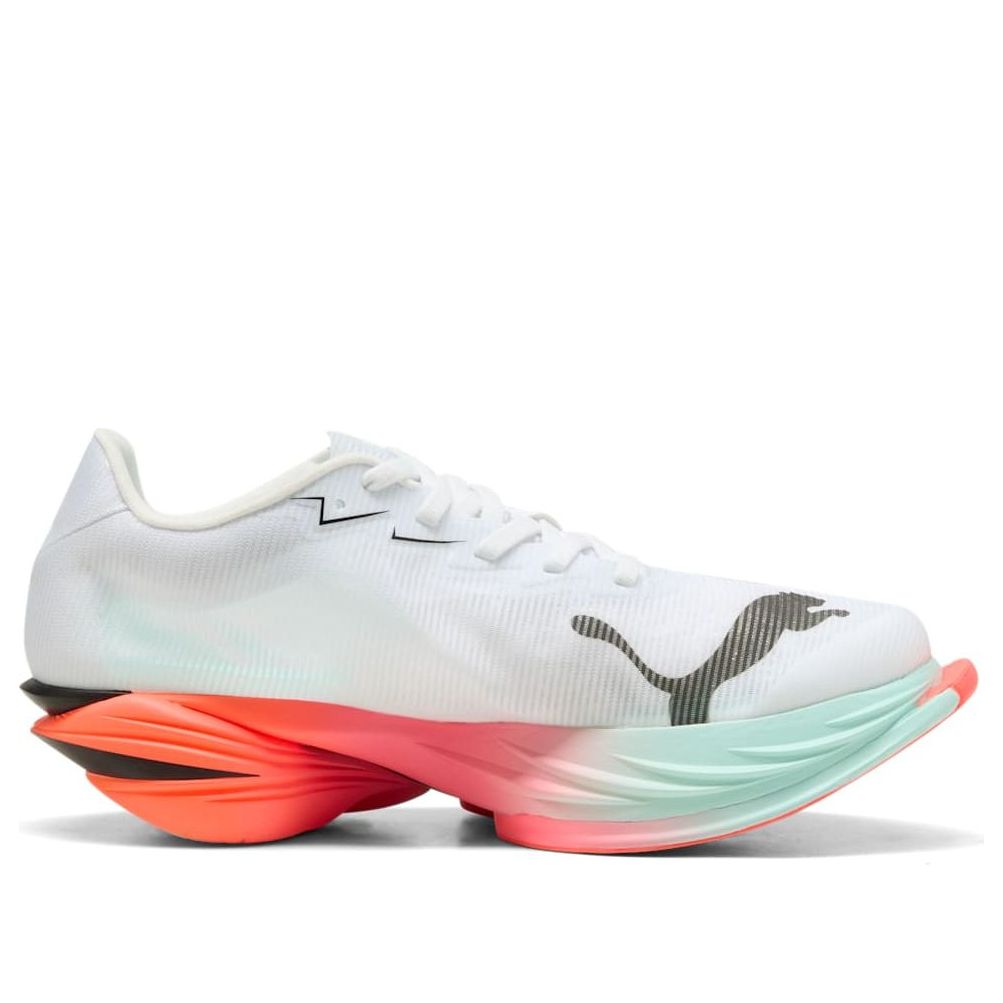Кроссовки (WMNS) PUMA Fast-R Nitro Elite 3 'White Glowing Red Mint' — фото 2