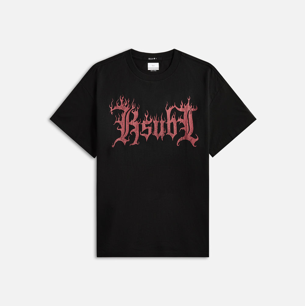 

Футболка Ksubi Fuego Biggie Tee, цвет Jet Black