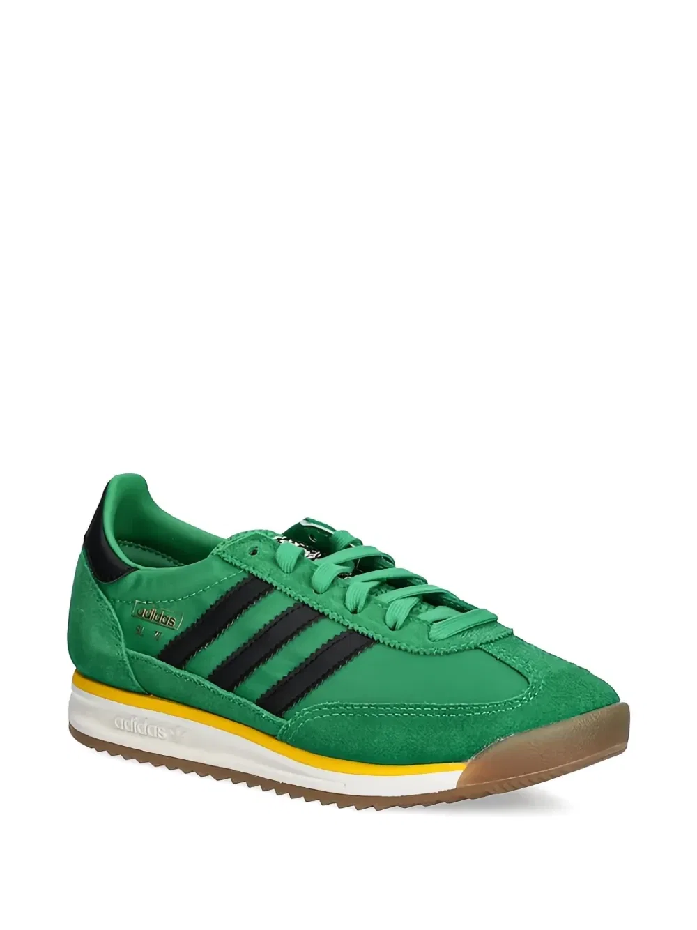Кроссовки на шнуровке SL 72 RS Adidas Kids, зеленый