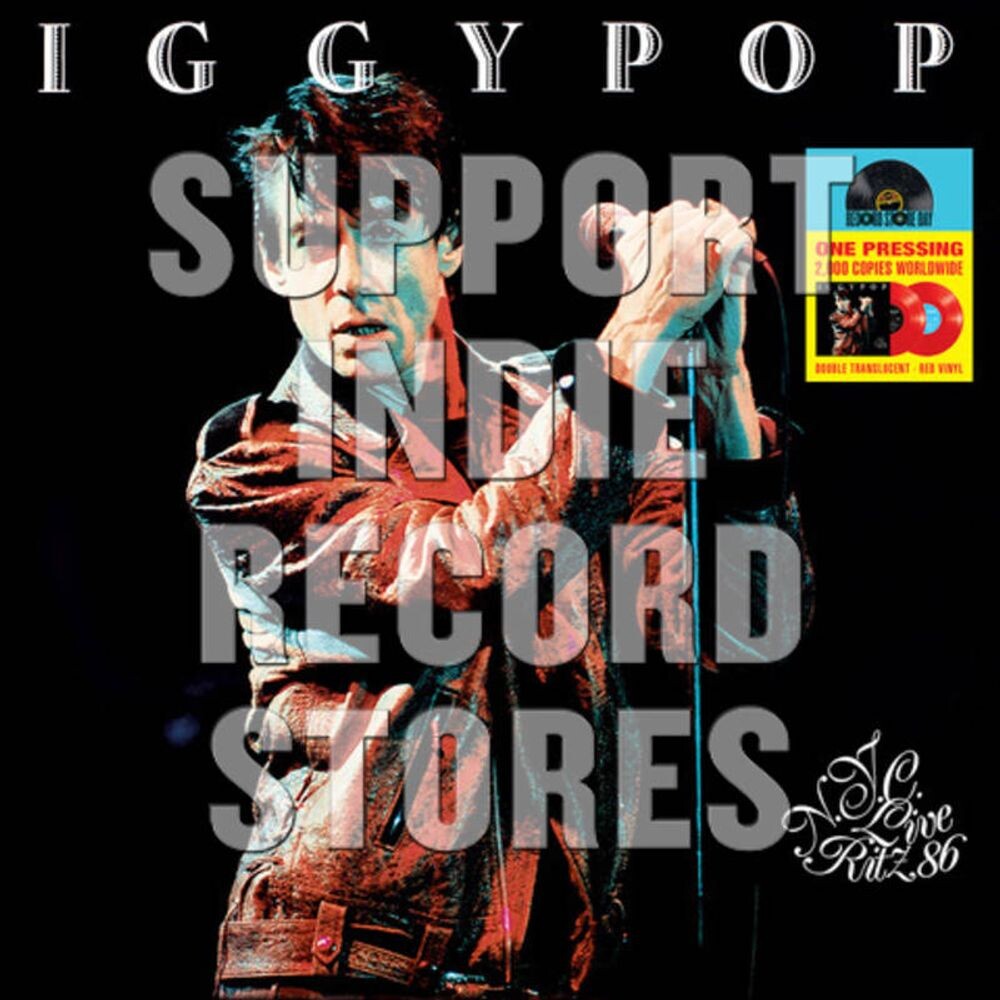 

Виниловая пластинка LP N.Y.C. Live Ritz 86 [Record Store Day Red Vinyl] - Iggy Pop