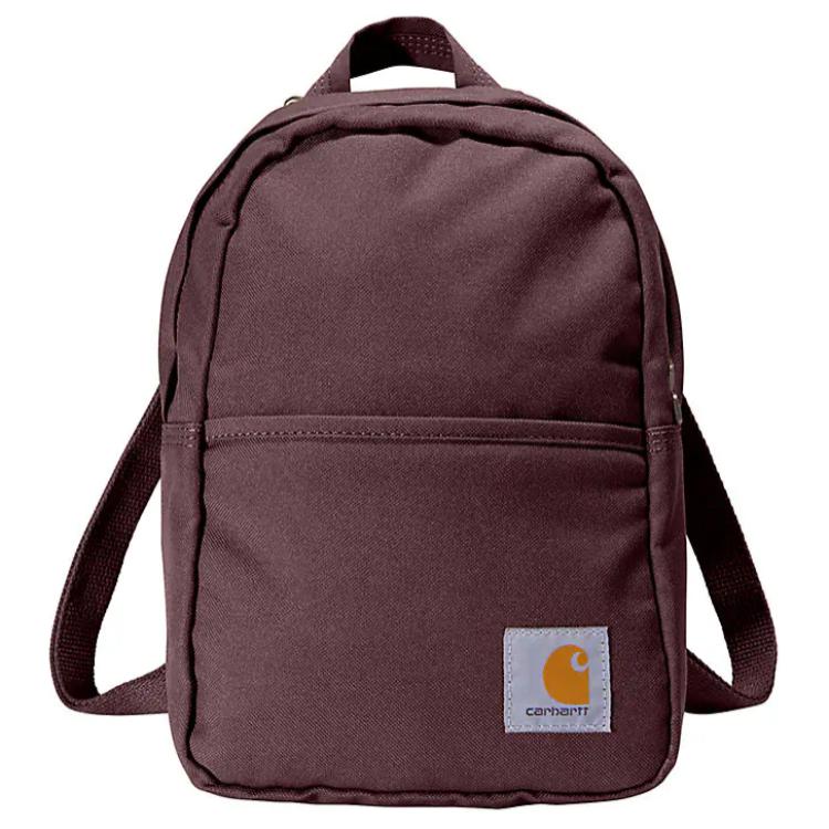 

Carhartt Миниатюрный рюкзак унисекс из полиэстера бордового цвета, Burgundy