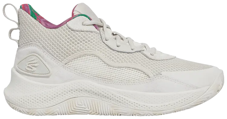 

Кроссовки Under Armour Curry 3Zer0 24 GS 'White Clay', кремовый