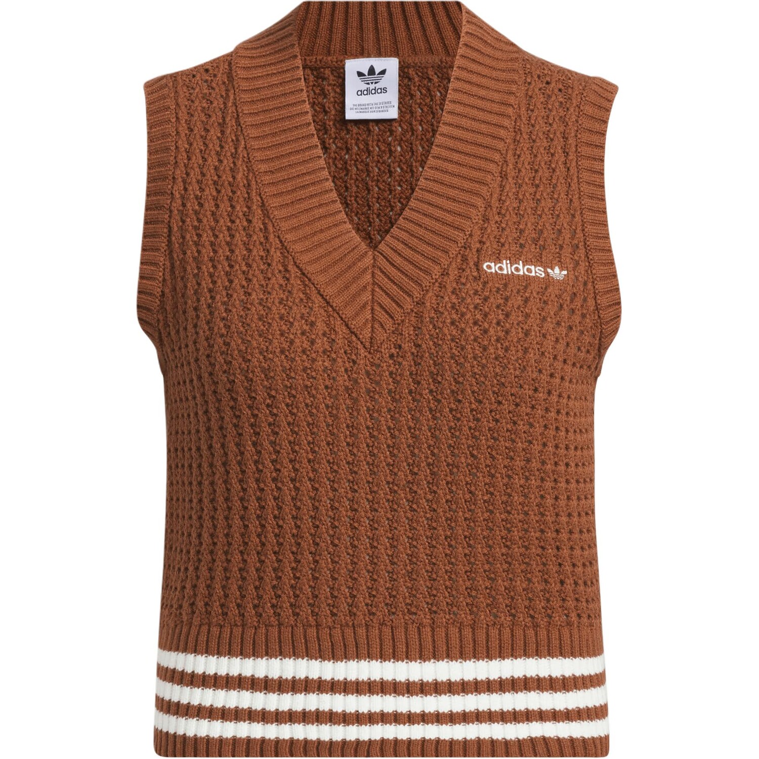 

Жилет женский Adidas Originals, темно-коричневый