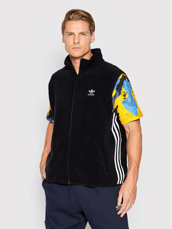 

Жилет свободного кроя Adidas, черный