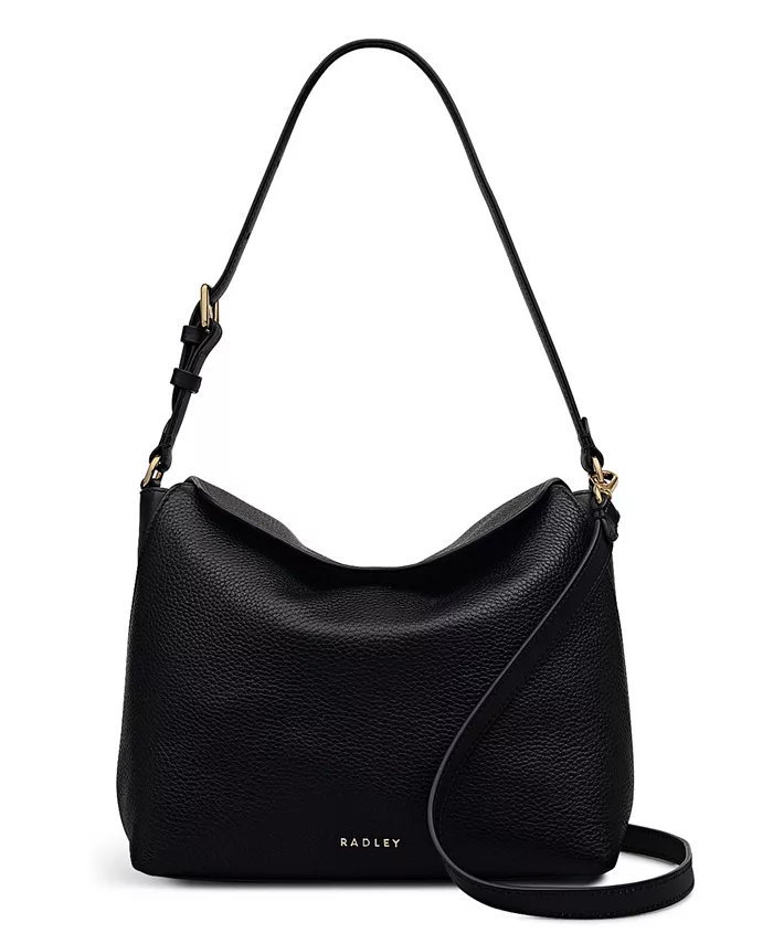 

Сумка City Road Small с клапаном через плечо Radley London, черный