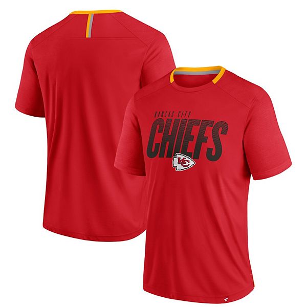 

Мужская красная футболка Kansas City Chiefs Defender Fade Slant Fanatics
