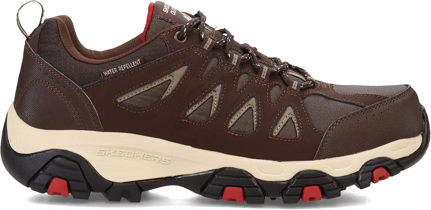 Мужские кроссовки Skechers Gowalk Arch Fit, спортивные слипоны, повседневные лоферы для походов, беговые кроссовки, коричневый — фото 3