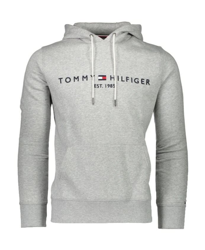 Худи с вышитым логотипом Tommy. Tommy Hilfiger, серый