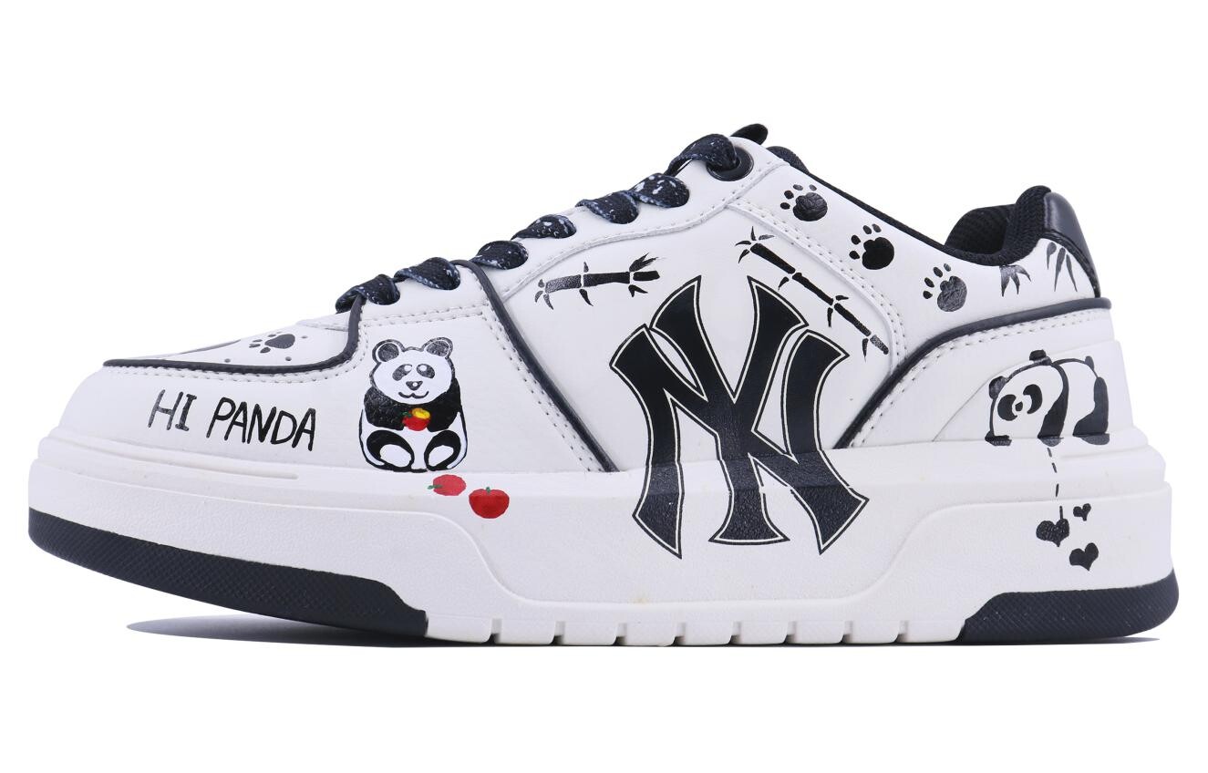 

Кроссовки MLB Chunky Liner Skateboarding Shoes Unisex Low-top Black/white, белый