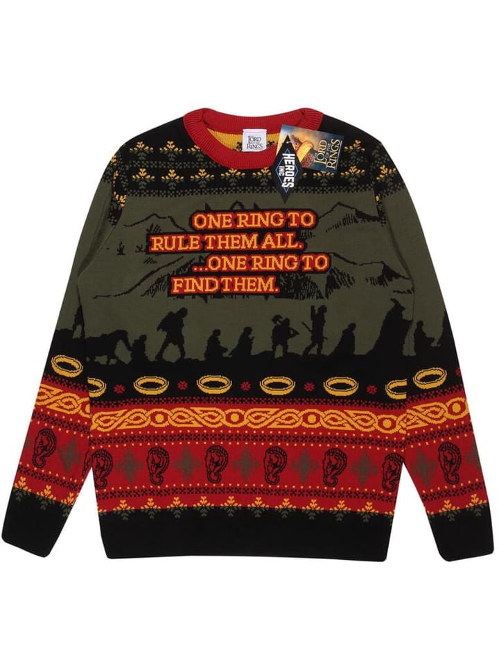 

Свитер Я ищу кого-то разноцветный Lord of the rings