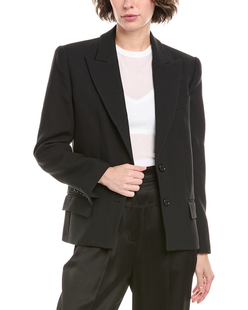 

Michael Kors Collection Отрезной блейзер, черный