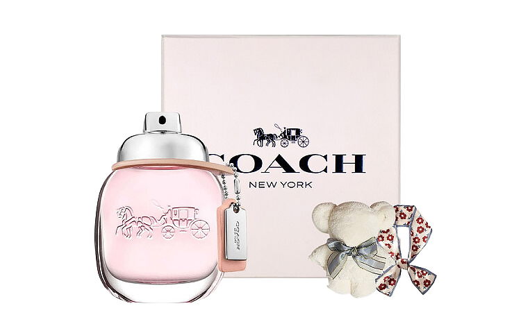 

Женский парфюм new york light в подарочной коробке: туалетная вода potpourri accord 30 мл + полотенце bear + шелковый шарф COACH