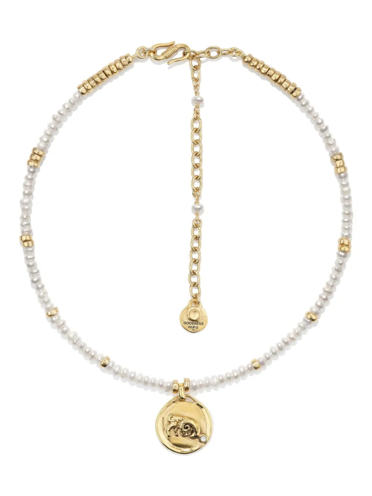 

Колье Astro Aries Pearls Goossens, золотой