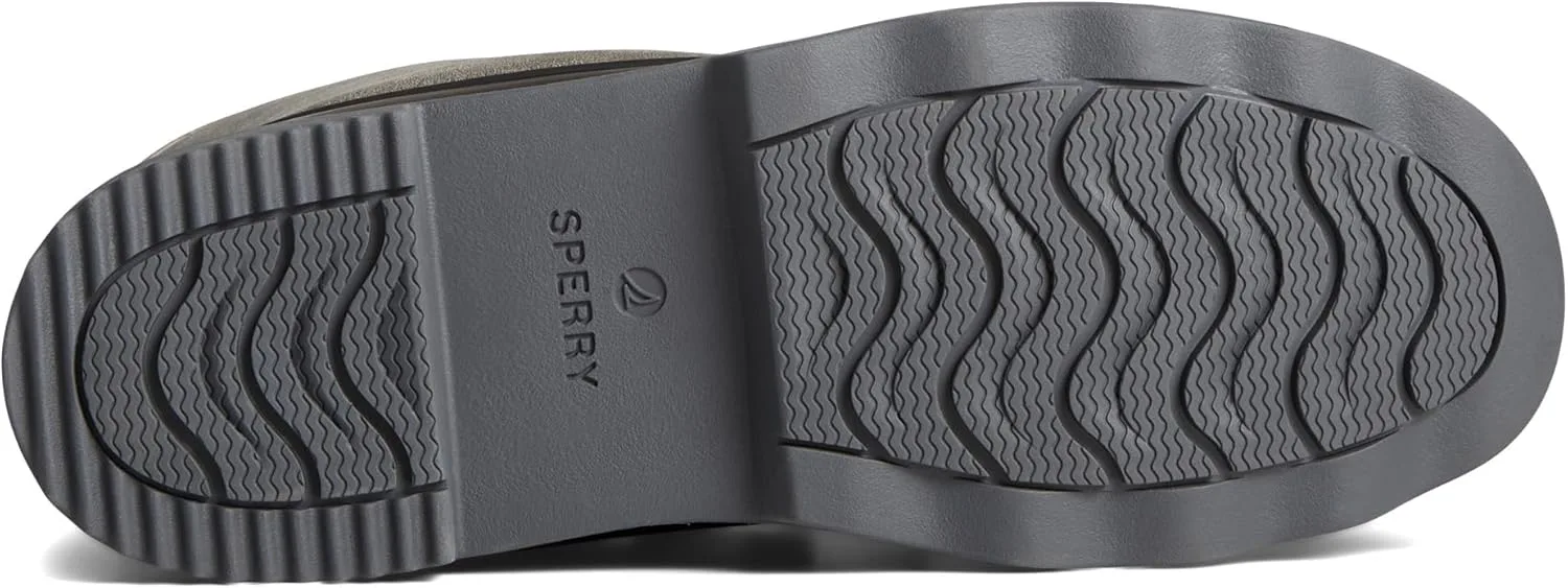 Мужские кожаные резиновые сапоги Sperry Saltwater 2.0, серый — фото 3