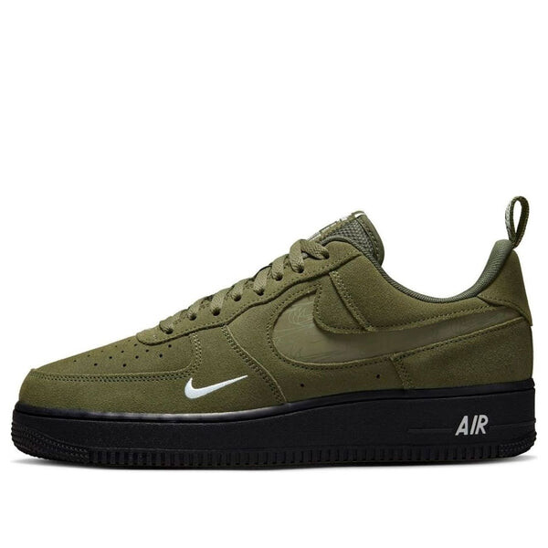 

Кроссовки air force 1 low '07 lv8 'reflective swoosh - cargo khaki' Nike, хаки