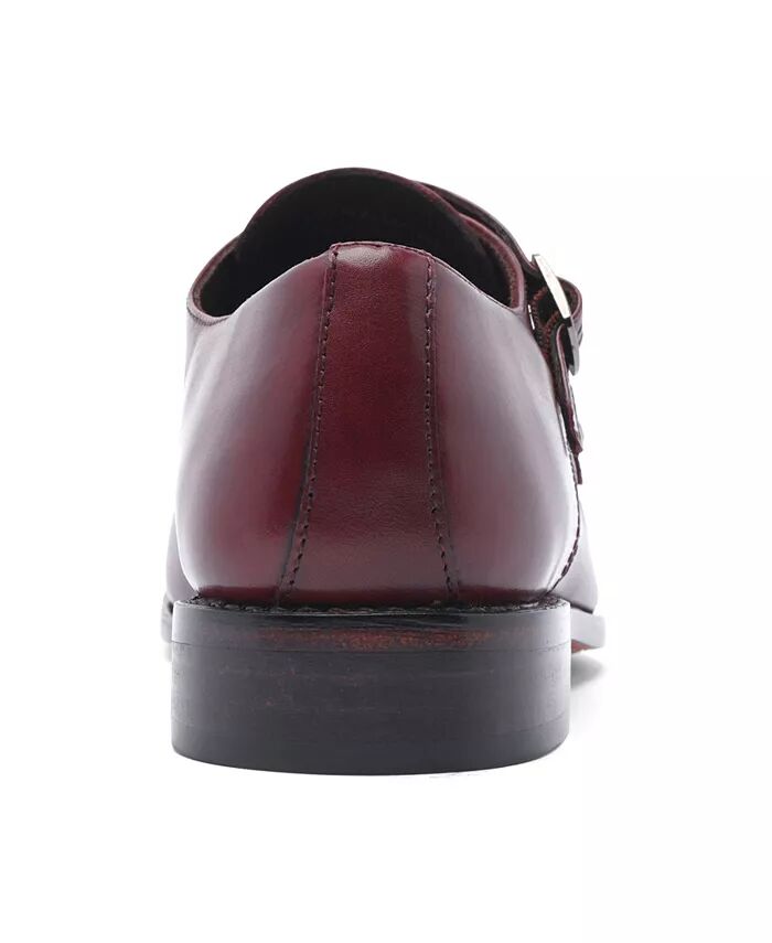 Мужские туфли Roosevelt II Double Monk Strap Goodyear Welt Anthony Veer, красный — фото 4