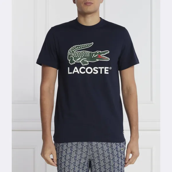 

Футболка стандартного кроя Lacoste, синий