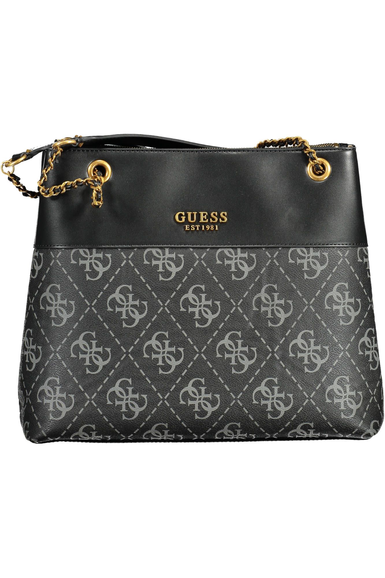 

Черная женская сумка из полиуретана Guess Shoes