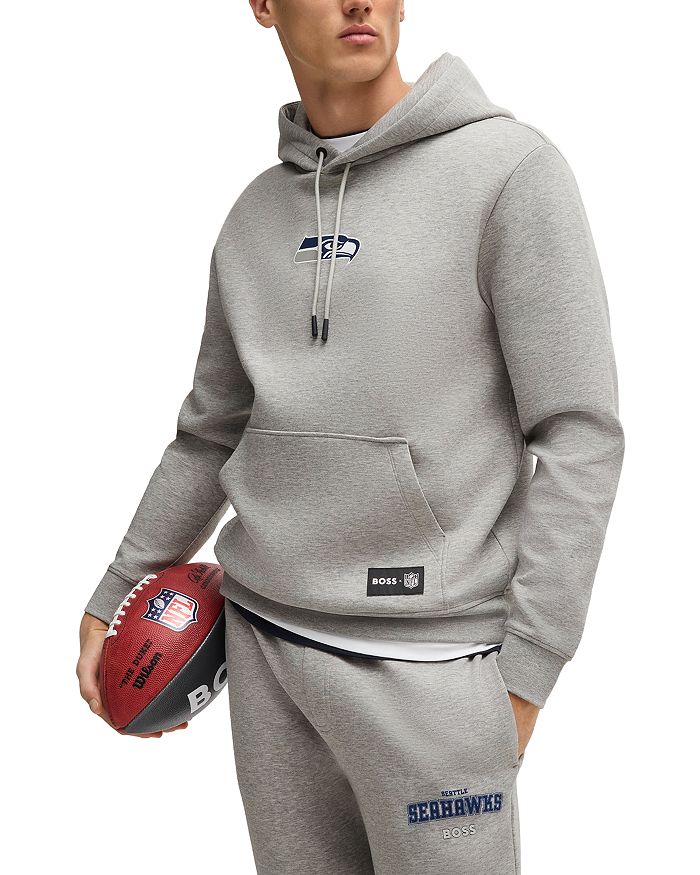 

Толстовка с логотипом команды NFL BOSS, серый