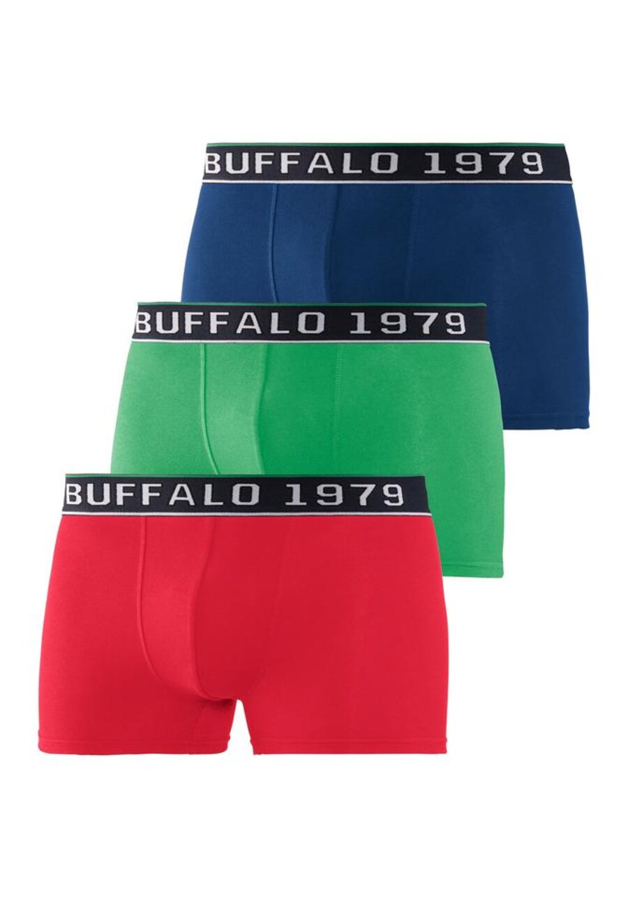 

Боксеры BUFFALO, цвет Dark blue/Green/Red
