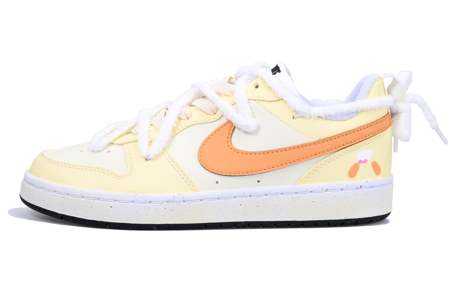 

Кроссовки для скейтборда Court Borough женские, низкие, оранжевый/желтый Nike
