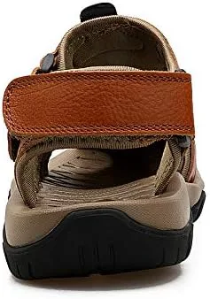 

Мужские сандалии CHUUMEE, кожаные пляжные сандалии, летние спортивные сандалии для активного отдыха, хаки