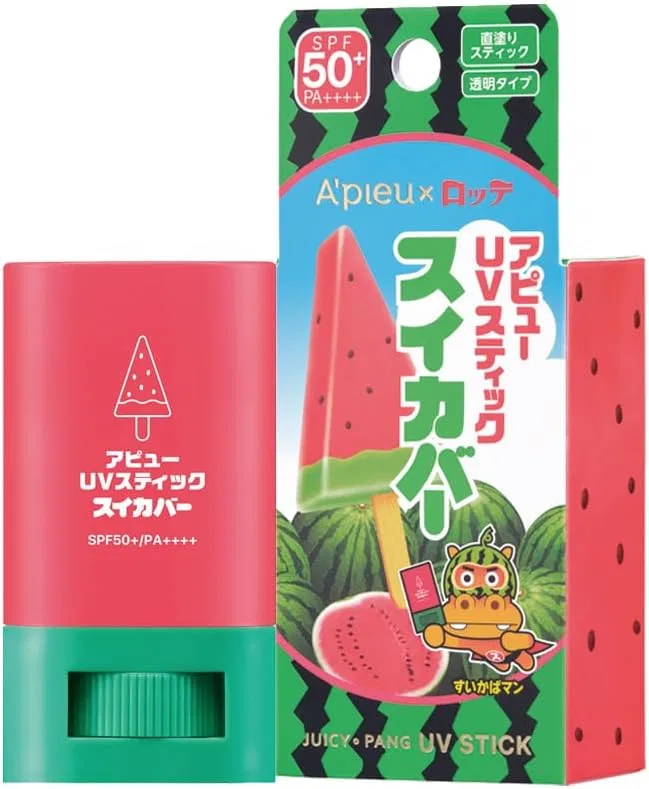 Солнцезащитный стик A'PIEU Juicy Pan UV Stick с арбузным ароматом SPF50+ PA++++ 15 г Apieu
