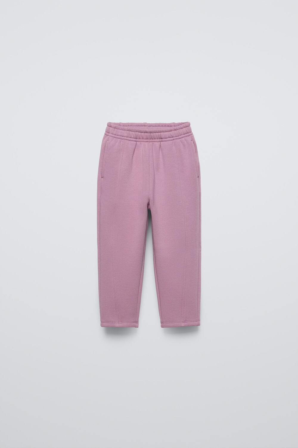 

Брюки на флисовой подкладке ZARA, темно-розовый
