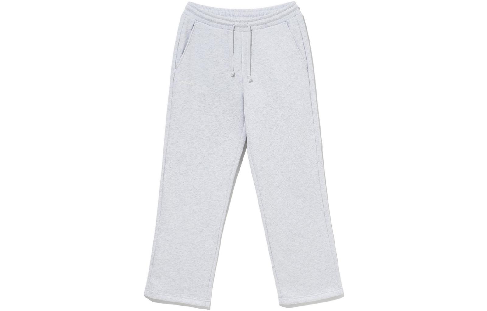 

Вязаные спортивные штаны мужские серые New Era, белый