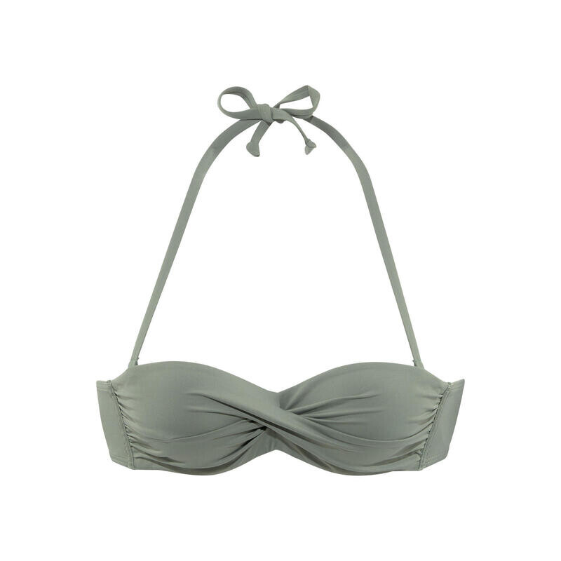 

s.Oliver Beachwear топ бикини-бандо »Испания« для женщин, цвет gruen