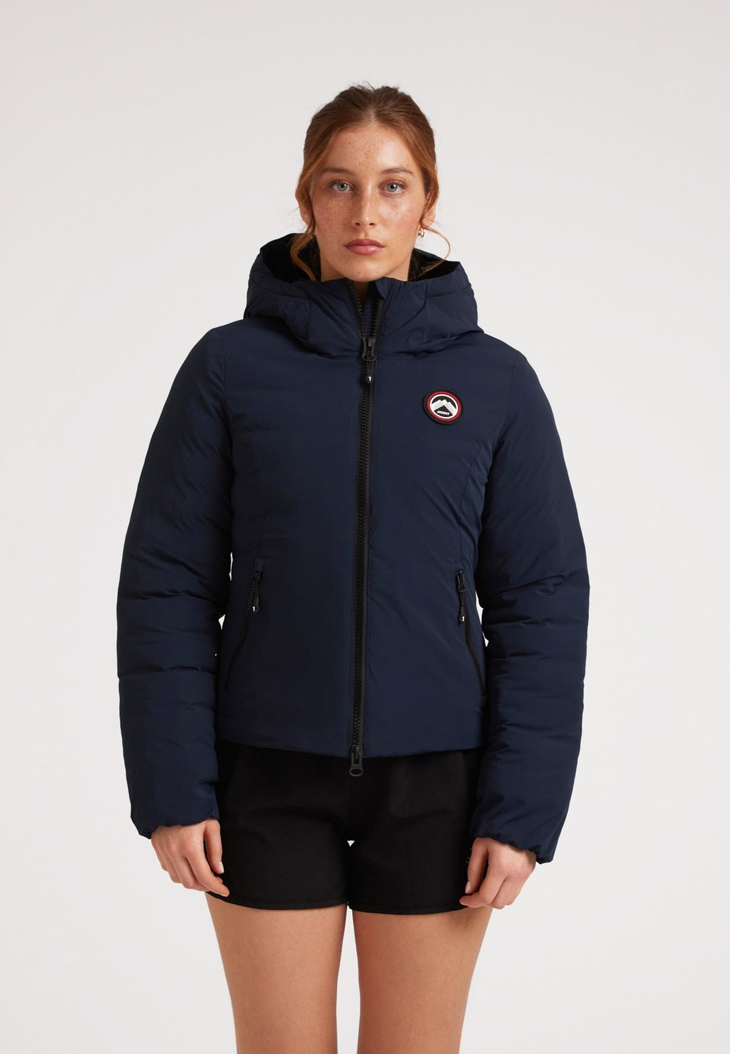 

Легкая куртка COSMOS HOODED LIGHTWEIGHT PUFFER JACK1T, темно-синий