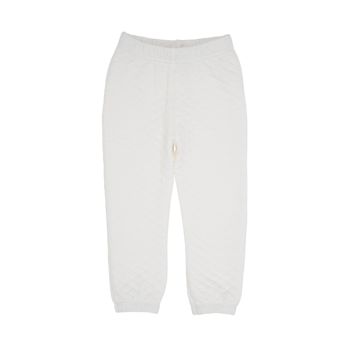 

Детские утепленные стеганые спортивные штаны Gates Sweeney в цвете Palmetto Pearl The Beaufort Bonnet Company, Palmetto Pearl