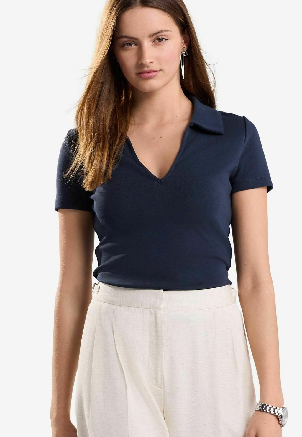 

Рубашка поло SHORT SLEEVE Next, синий