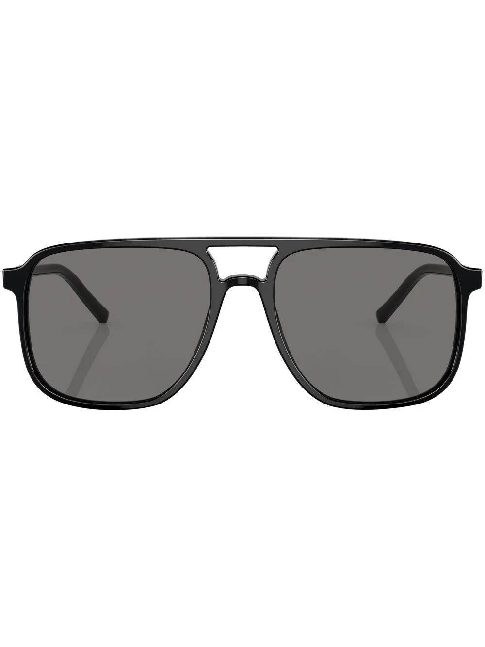 

Солнцезащитные очки в квадратной оправе с логотипом Dolce & Gabbana Eyewear, черный