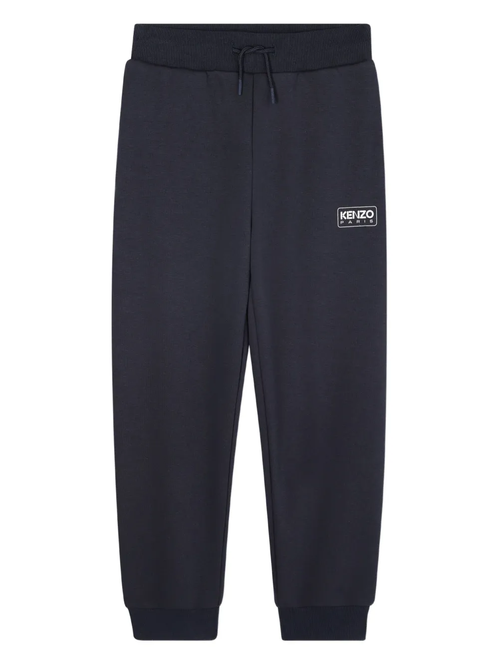 

Спортивный костюм на молнии с капюшоном Kenzo Kids, синий