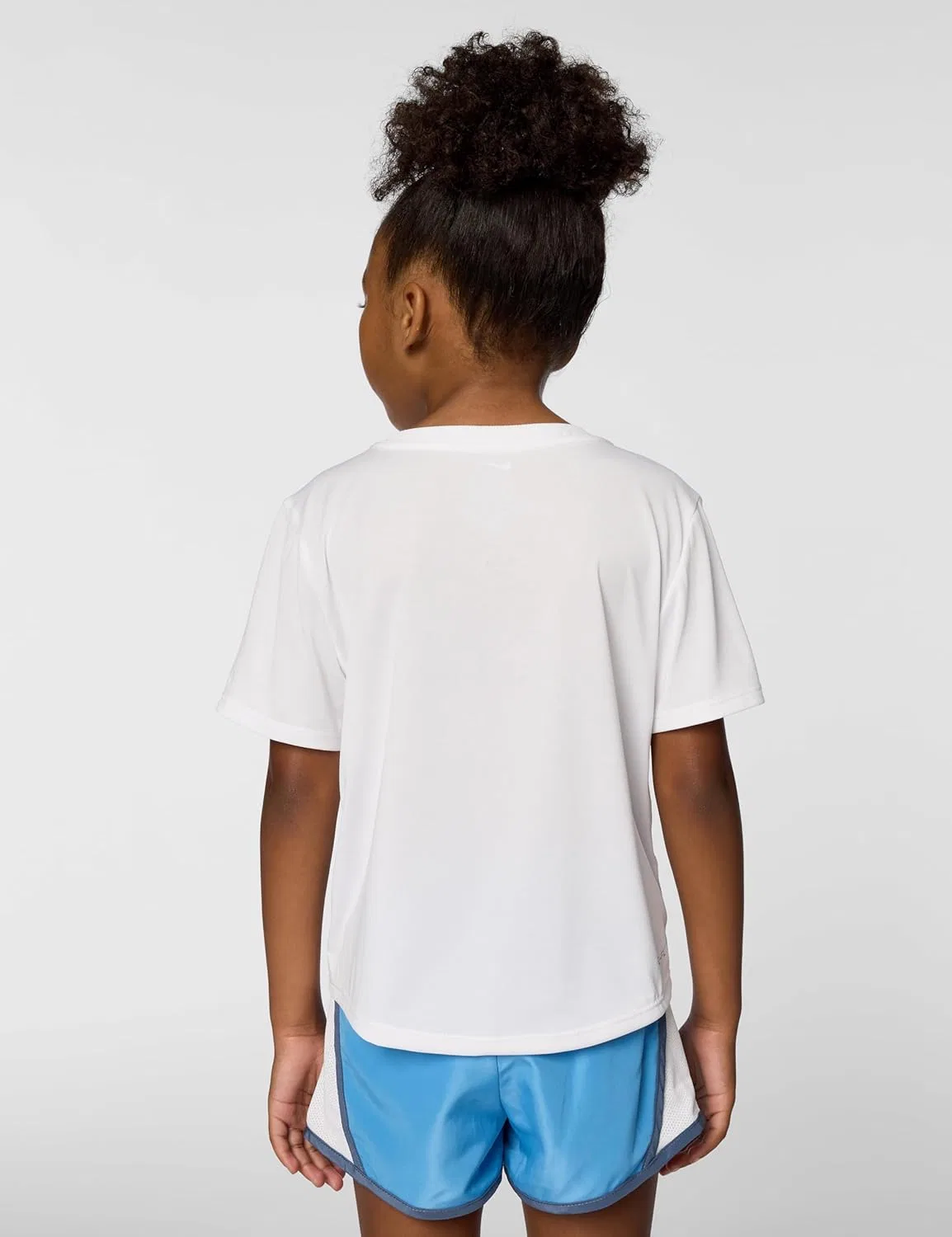 Футболка для девочек Nike One Dri-FIT White/Black — фото 3