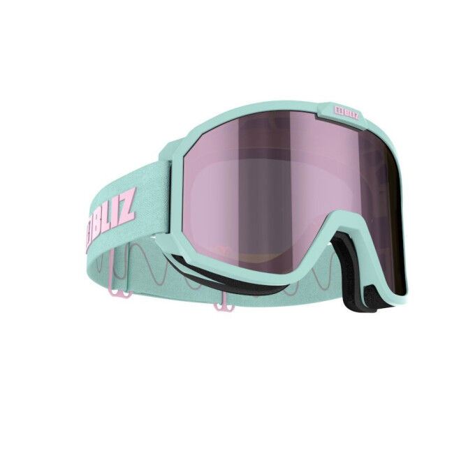 

Горнолыжные очки Bliz RAVE MATT MINT W PINK LOGO, Зеленый, Горнолыжные очки Bliz RAVE MATT MINT W PINK LOGO