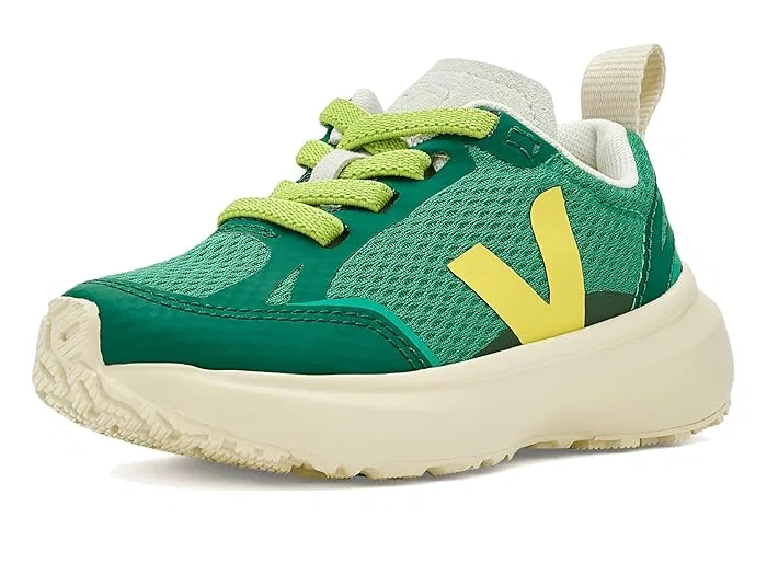 Кроссовки VEJA Kids Small Canary, Emeraude — фото 2