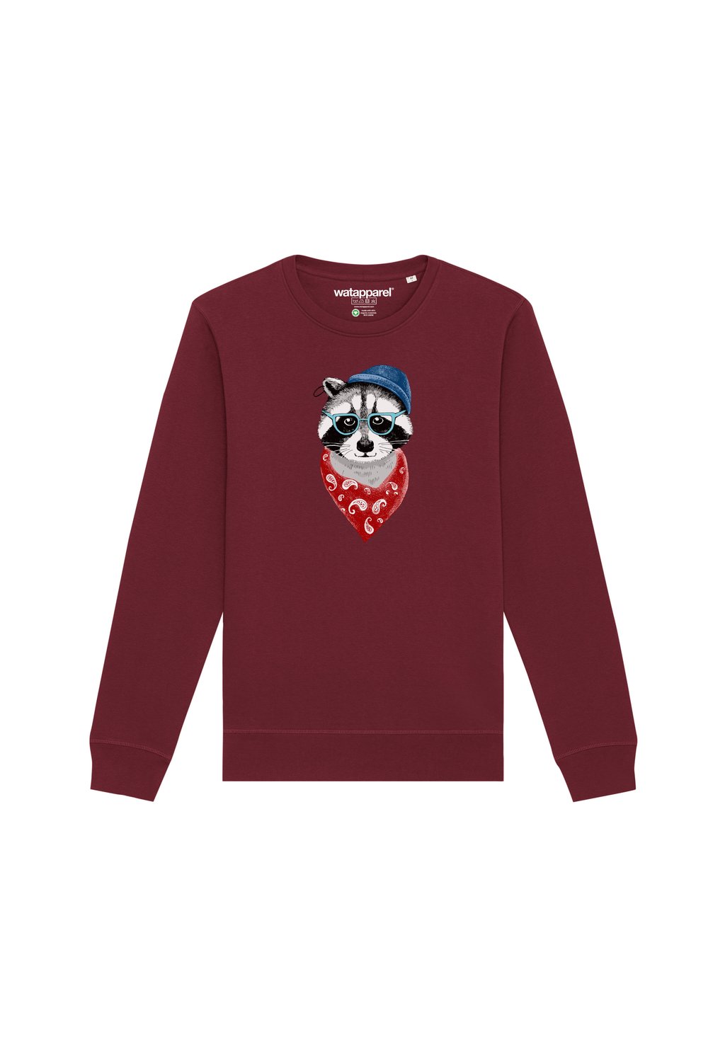 

Толстовка watapparel, темно-красный