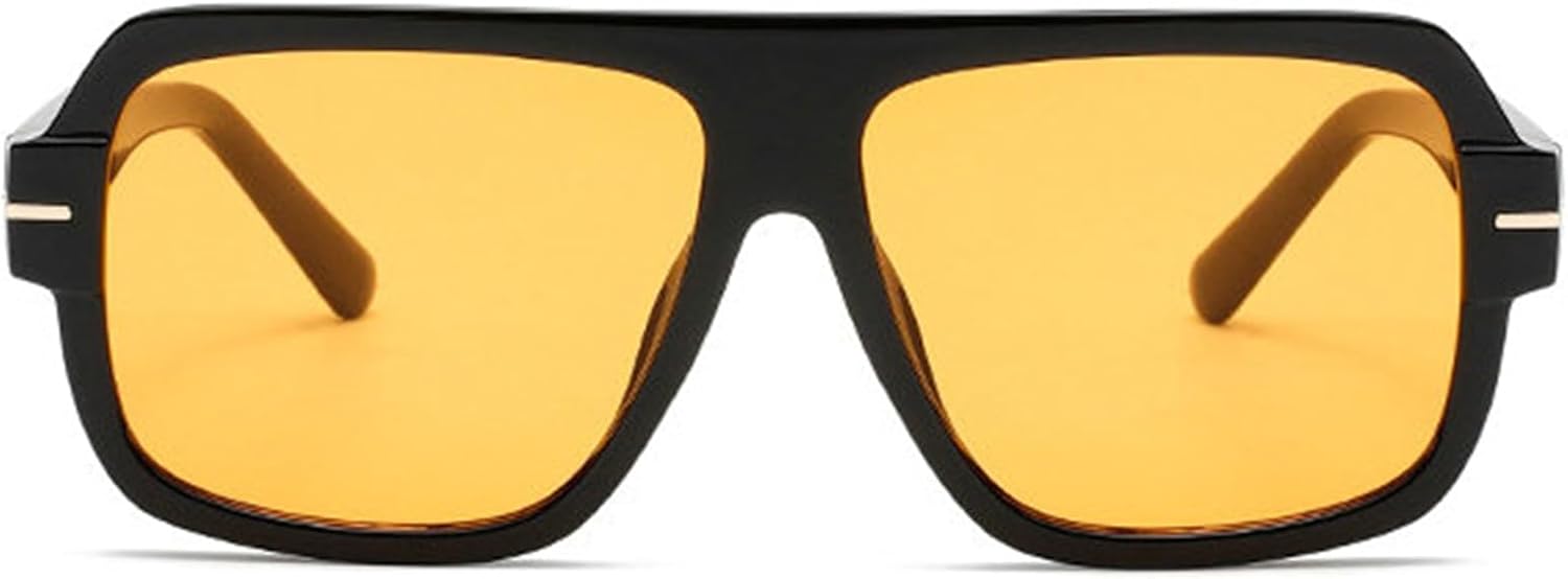 

Хелена Модные большие квадратные солнцезащитные очки для женщин в стиле 70-х, с плоской верхней частью, дизайнерские стильные очки-пилот, винтажные очки для вождения helena, C5