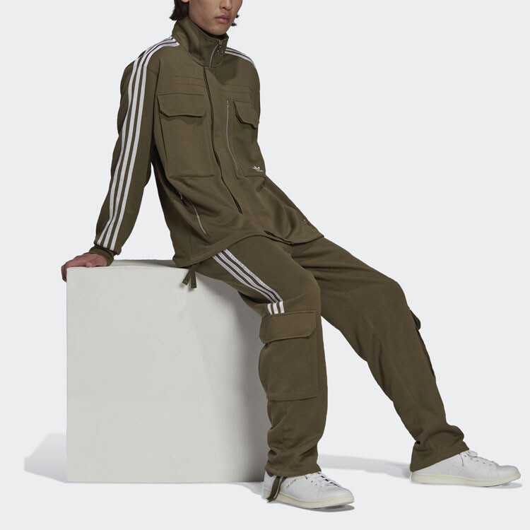 X Work Shirt Parley Повседневная рубашка Adidas Originals, оливковый — фото 4