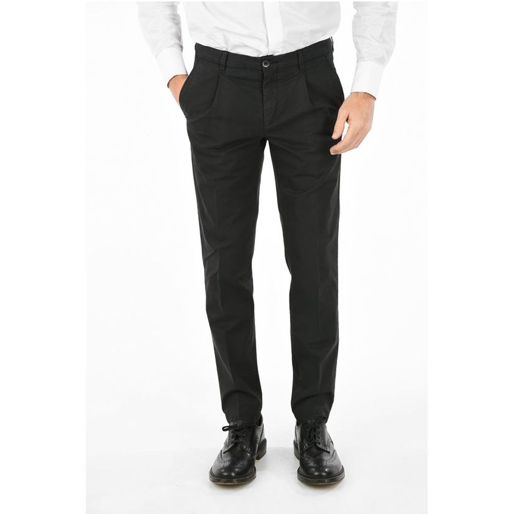 

Серые хлопковые брюки Corneliani, Gray