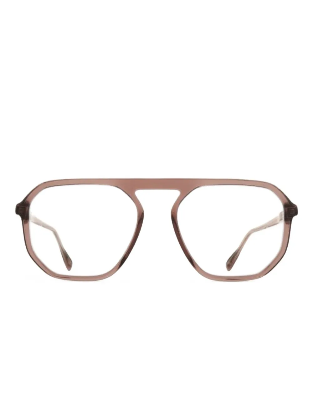 

Геометрические очки Loomis Mykita, коричневый